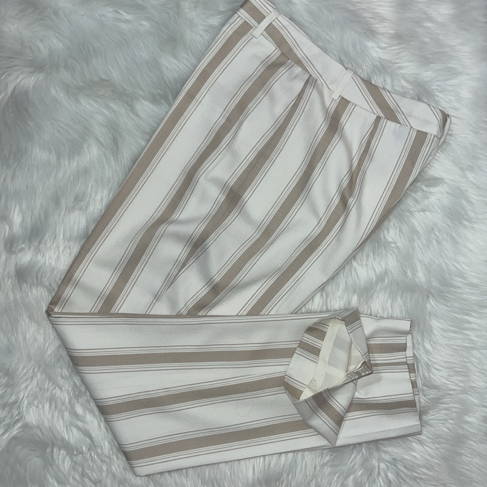 Alex Marie striped linen pants size 6